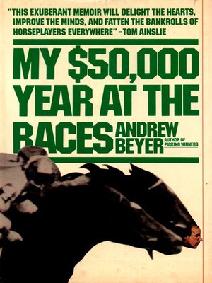 cover image of My $50,000 Year at the Races